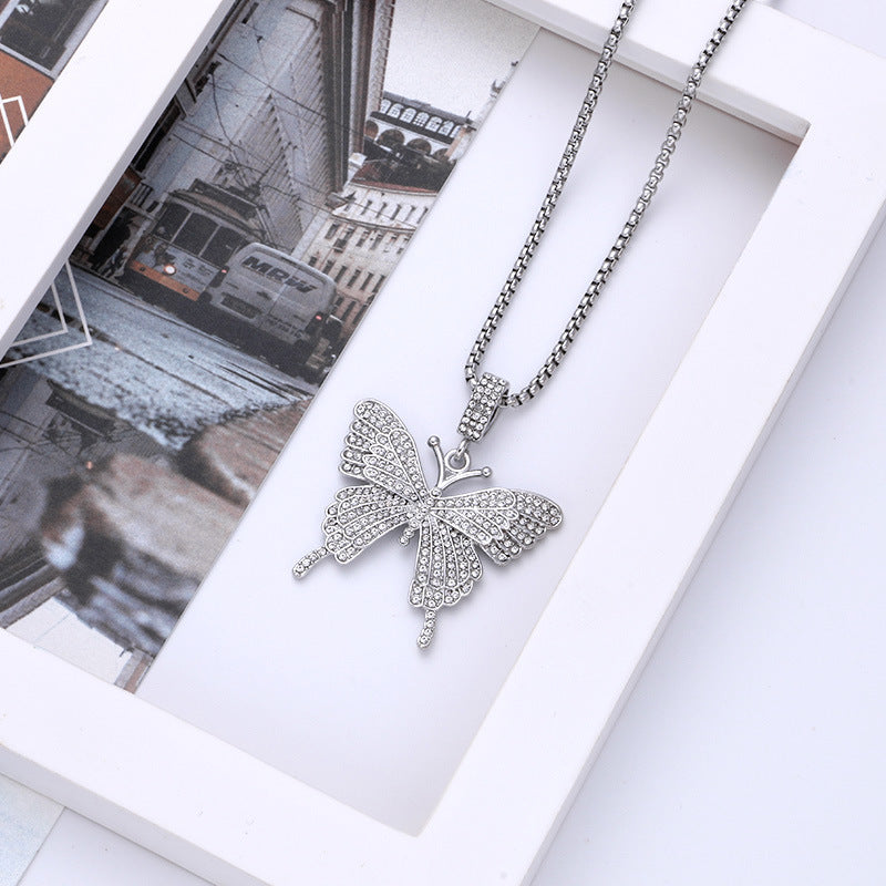 Butterfly Simple Graceful Cold Fashion Personality Necklaces