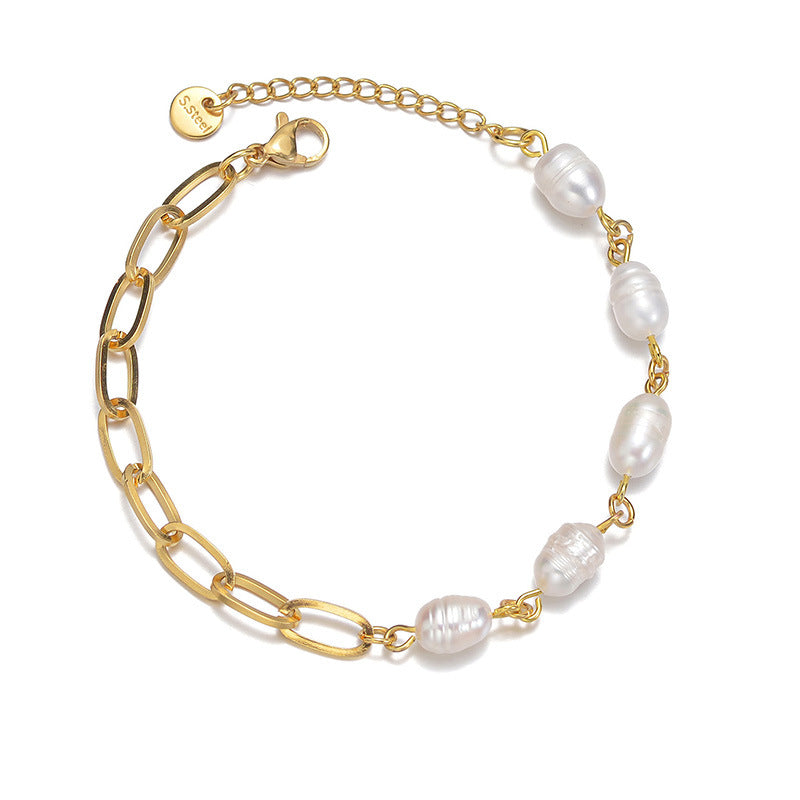 Women's Design Vacuum Gold-plated For Elegant Graceful Bracelets