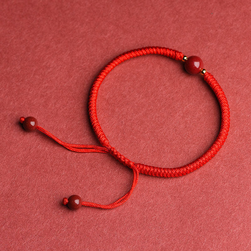 Life Hand-woven Cinnabar Small Successful Lucky Bracelets