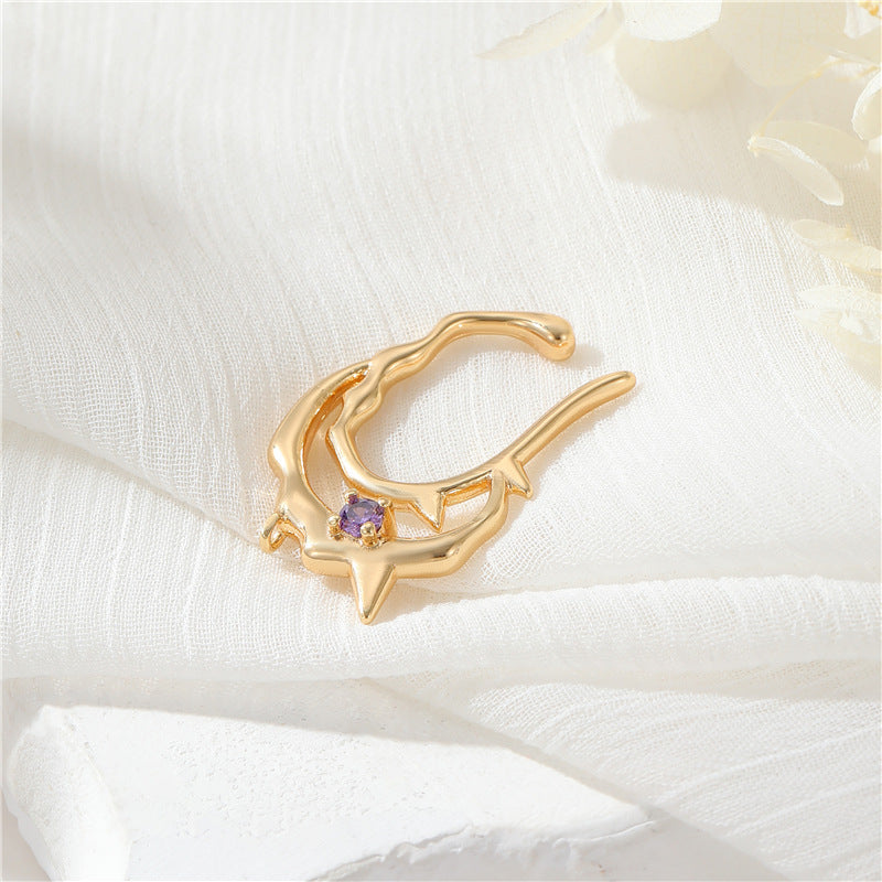 Affordable Luxury U-shaped Painless Female High-grade Ear Clip