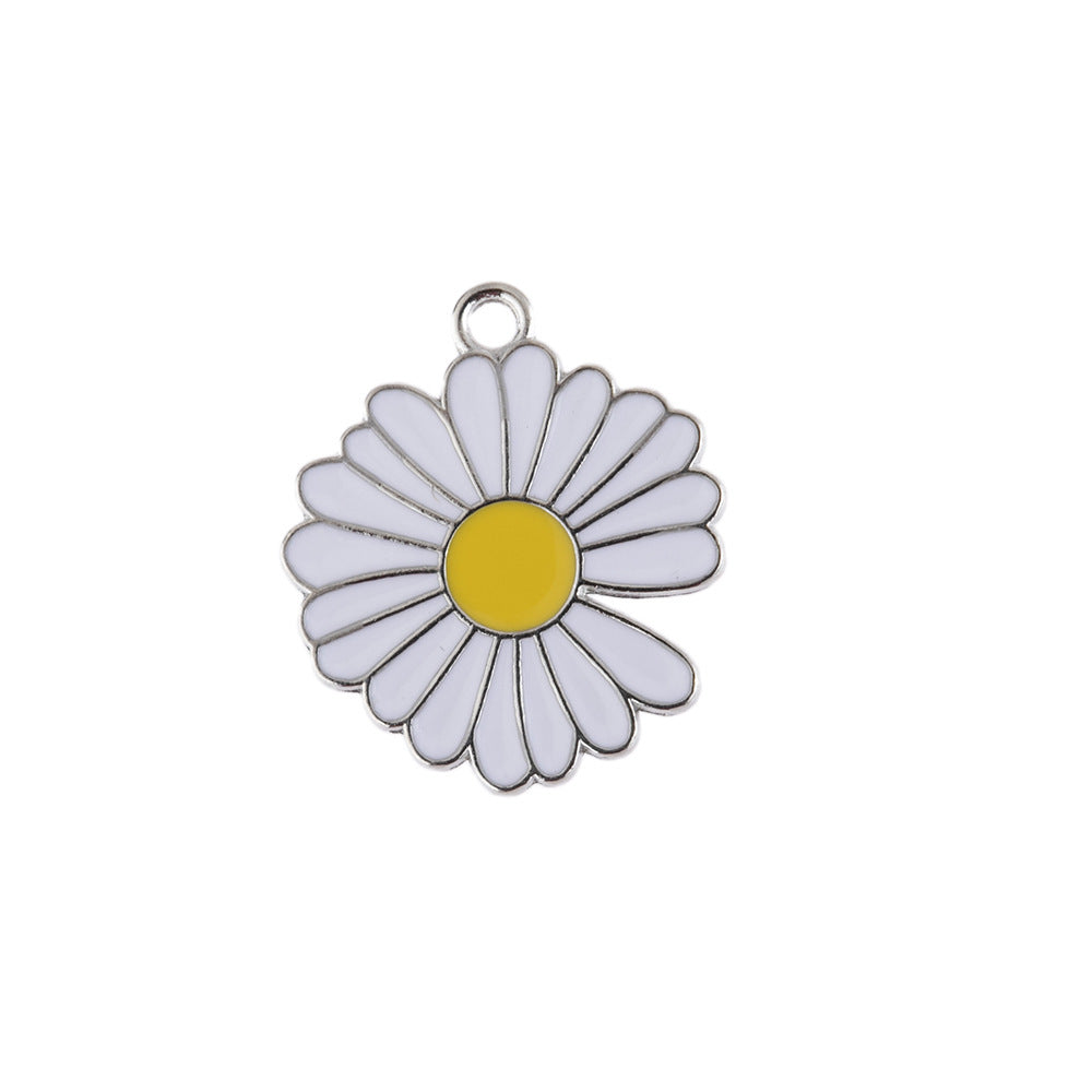 Daisy Disco Lightning Titanium Steel Male Chrysanthemum Hip Necklaces