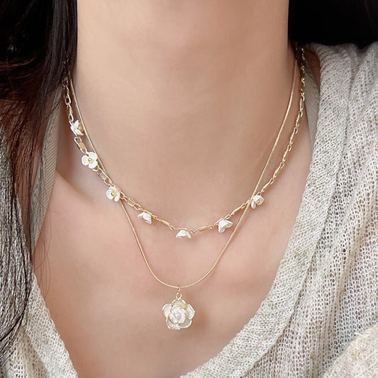 Pendant Clavicle Chain Female Summer Light Necklaces