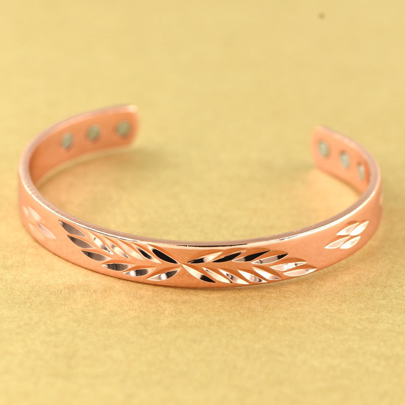 Women's Magnet Fashion Simple Opening Health Bracelet