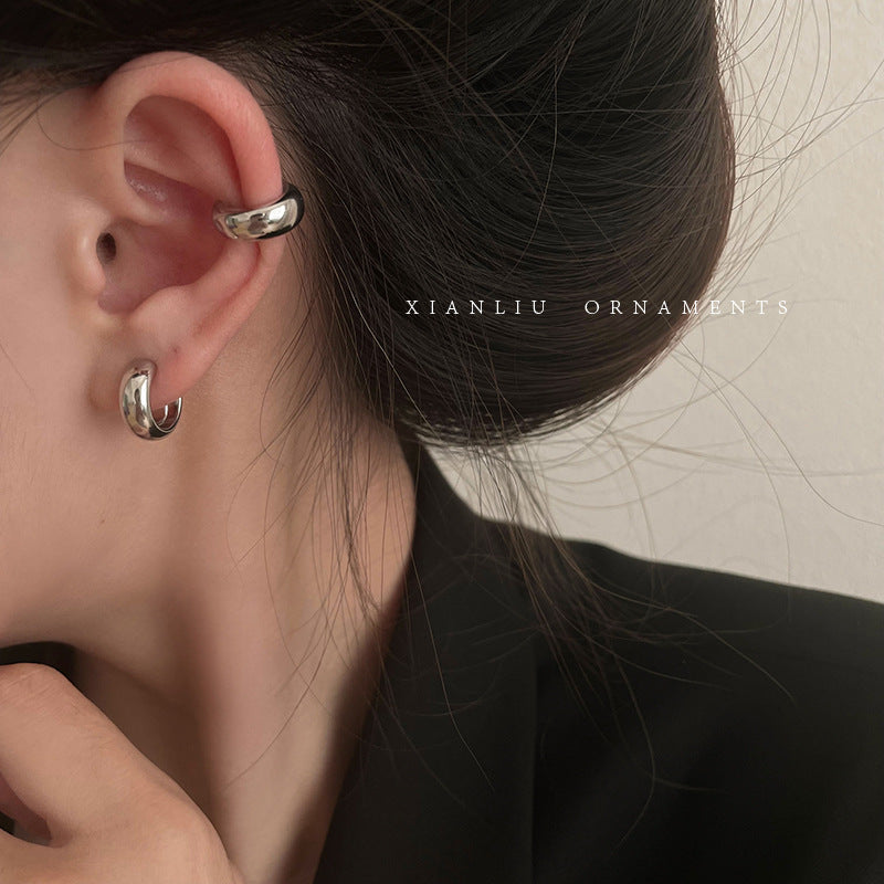 Mosquito Coil Sense Light Luxury Minority Earrings