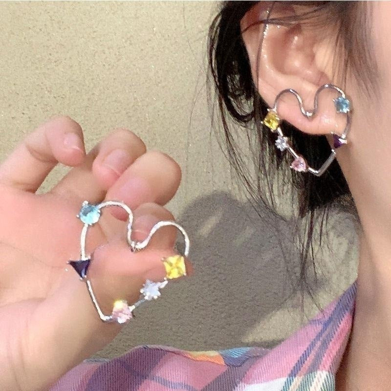 Mosquito Coil No Pierced High-grade Sense Pearl Vintage Flower Ear Clip