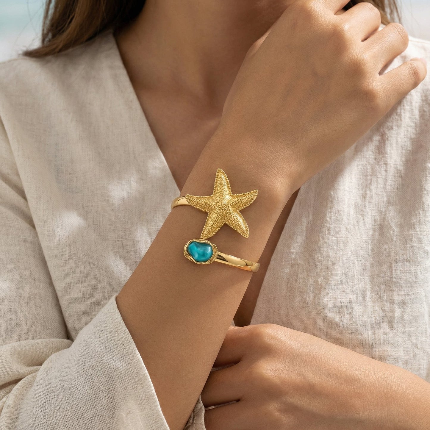 Female Daily Leisure Opening Adjustable Upper Rings