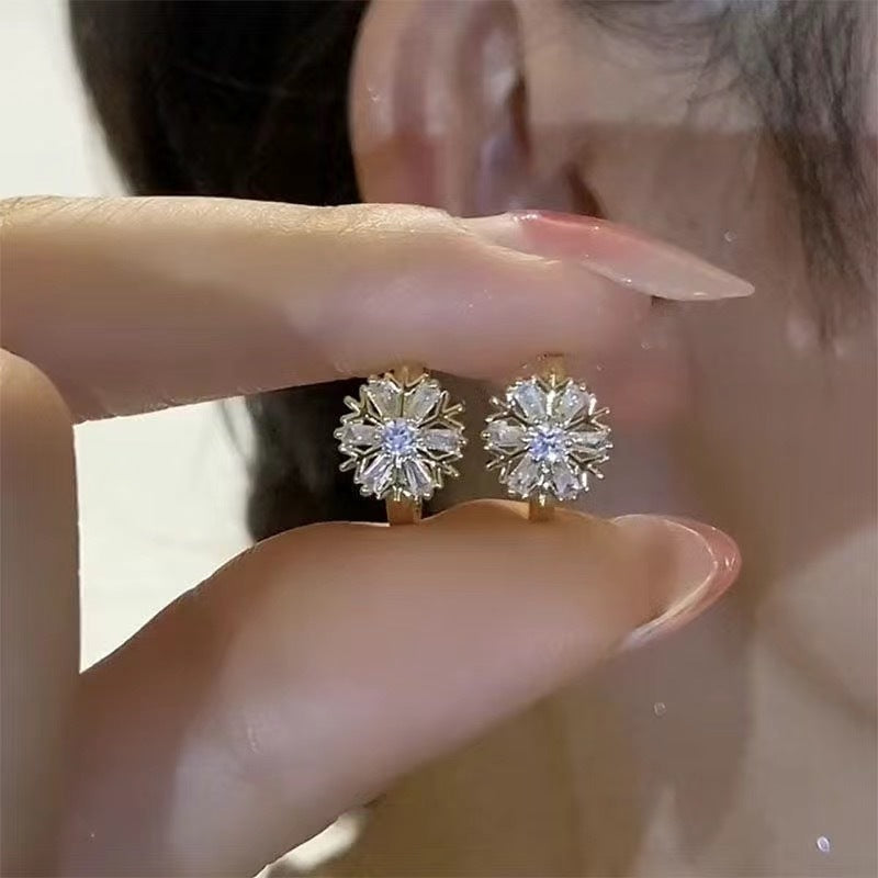 Exquisite Small Design Clip Daily Fashion Commuter Super Ear Buckle