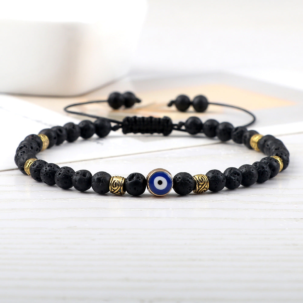 Eye Vintage Devil's Girlfriends Beaded Weave Bracelet