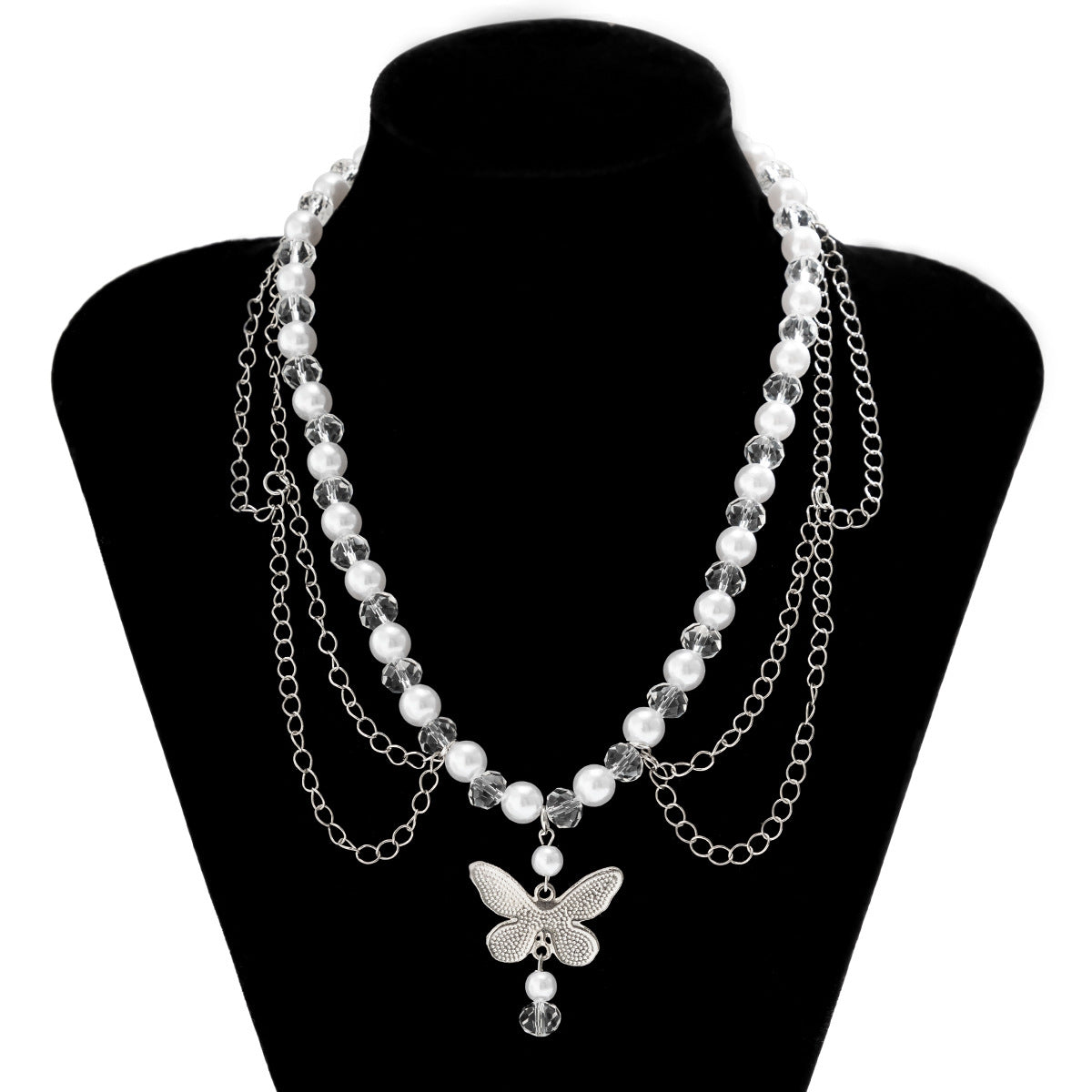 Ornament Hot Beaded Niche Love Imitation Necklaces