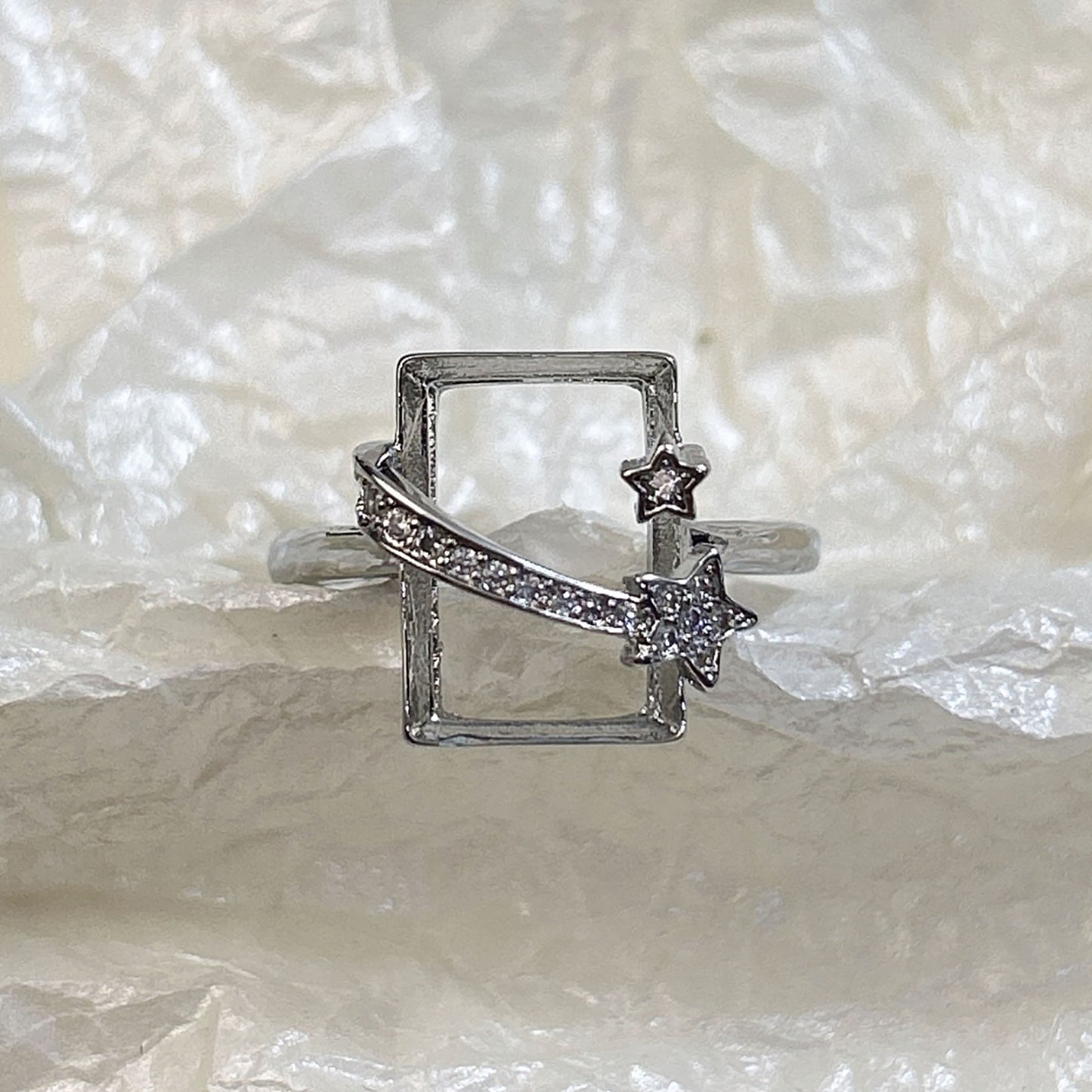 Setting Opening Adjustable Various Sizes Big Diamond Rings