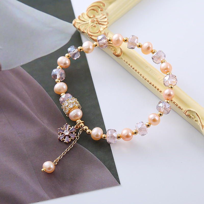 Korean Fashion Minimalist Design Freshwater Pearl Bracelets