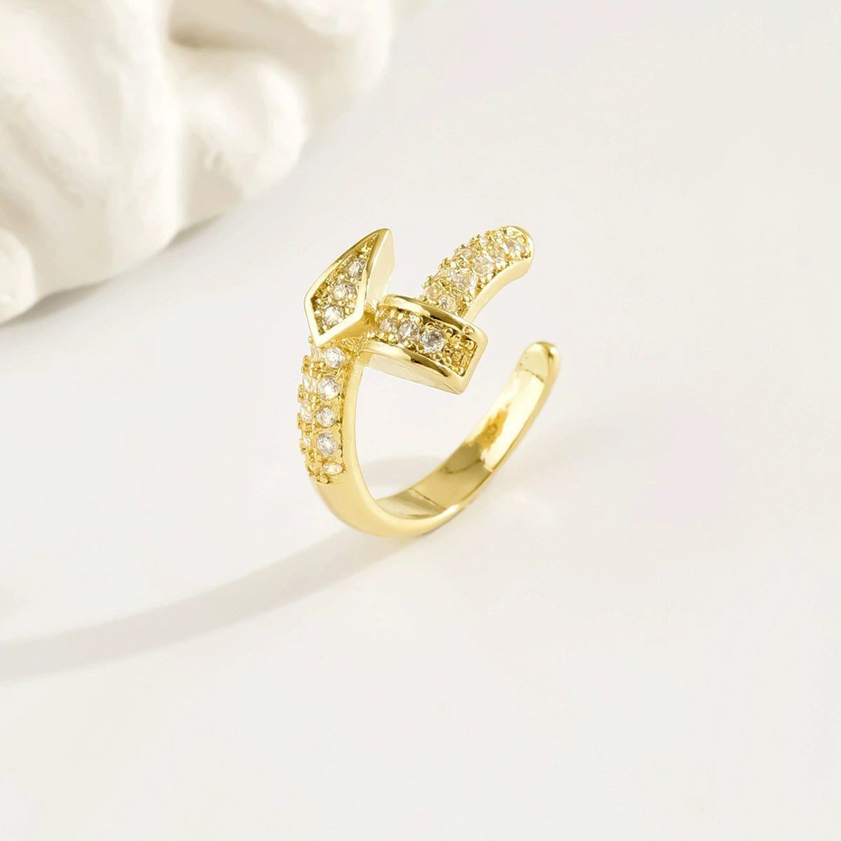 Micro Inlaid Zirconium Nail Bone High-grade Fashion Ear Clip