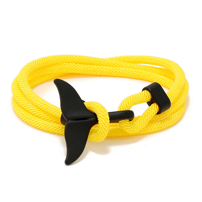 Style Whale Tail Personality Life Paar Armbänder