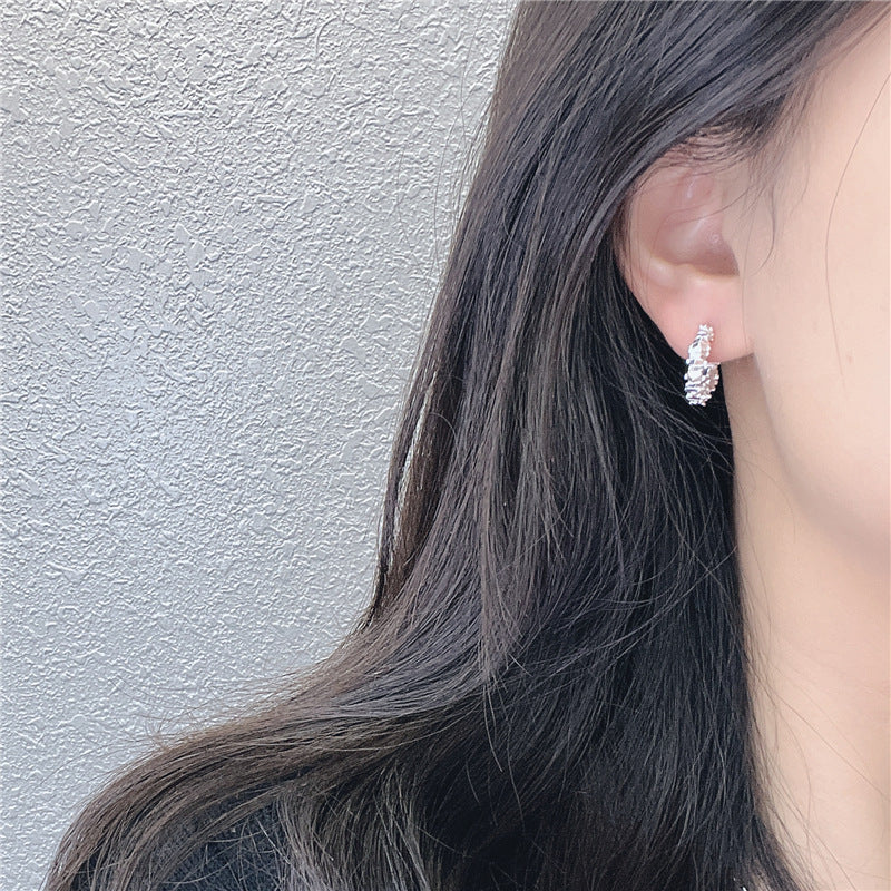 Fashion Minority Design Shining Small Pieces Earrings