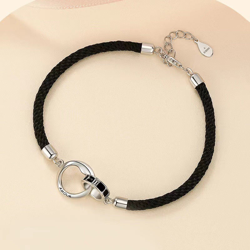 Women's & Men's & Couple And One Pair Heart Shape Bracelets