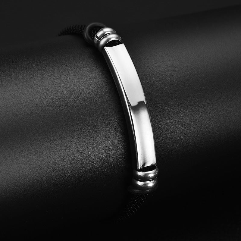 Men's Fashion Retro Stainless Steel Couple Personality Bracelets