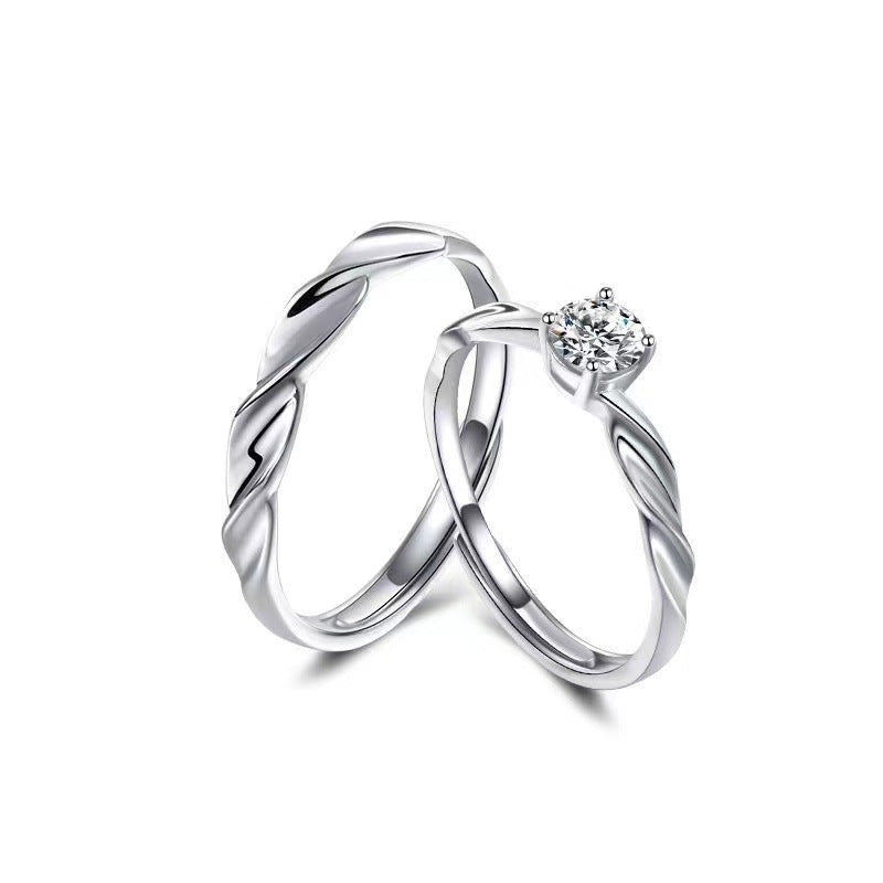 Women's & Men's Design High Sense Opening Valentine's Day Ring
