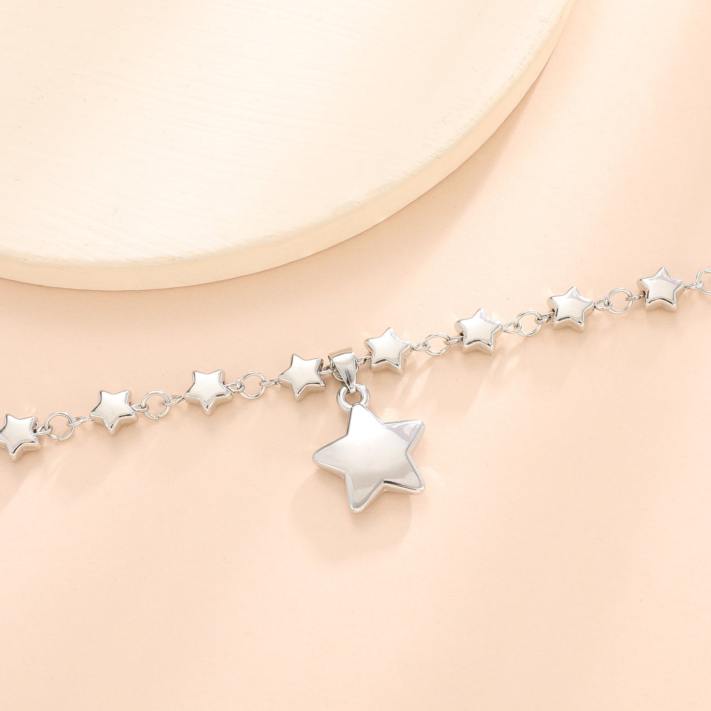 Five-pointed Star Creative Niche Design Chain Necklaces