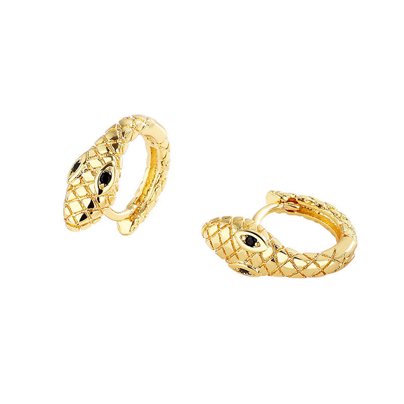 Creative Snake Ear Clip Female Fashion And Personalized Simulated Earrings