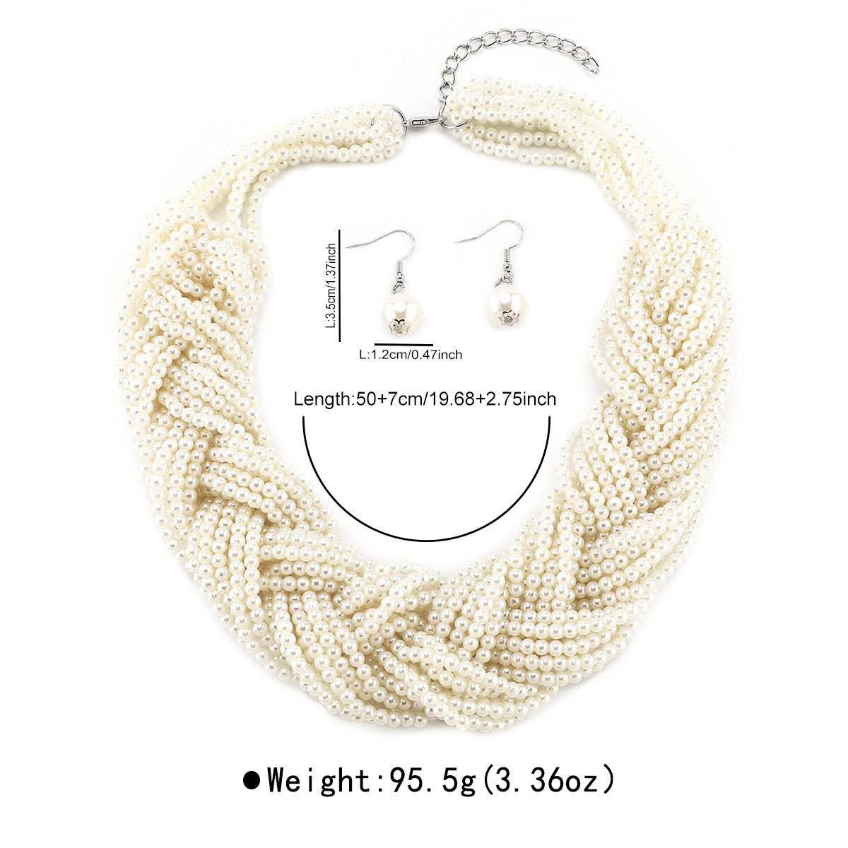 Wedding Versatile Imitation Pearl Short High-key Dignified Exquisite Necklaces