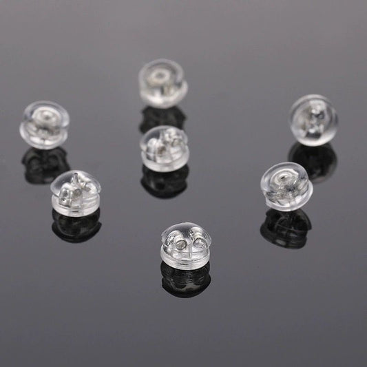 Plated Hamburger Transparent Earplugs Forcing Decorations Ear Buckle