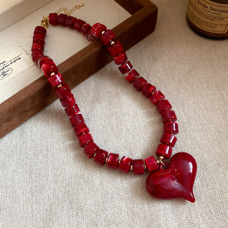 Dopamine Acrylic Beaded Sub Personality Light Luxury Bracelets