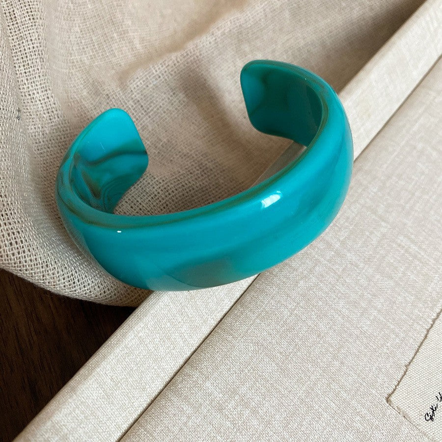 Irregular Resin Mori Style Simple Commute Light Bracelets