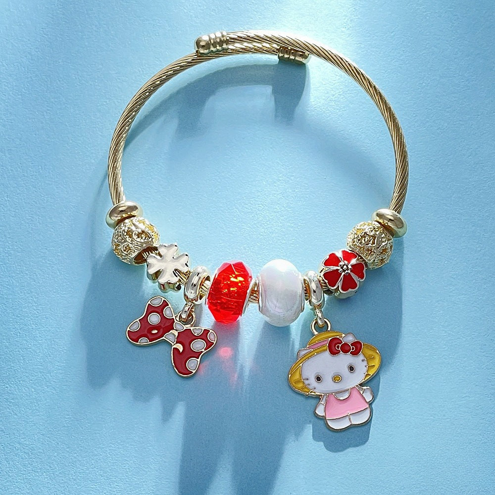 Cat Cute Sweet Cartoon Live Broadcast Girlfriend Bracelets