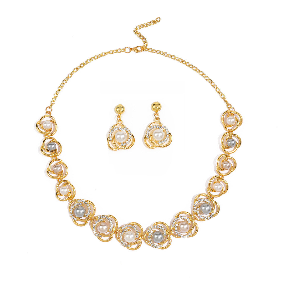Pearl Bridal Fashion Dress Dinner Alloy Necklaces