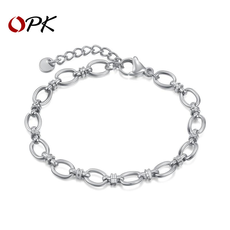 Women's Ornament Fashion Stainless Steel Choker Jewelry Bracelets