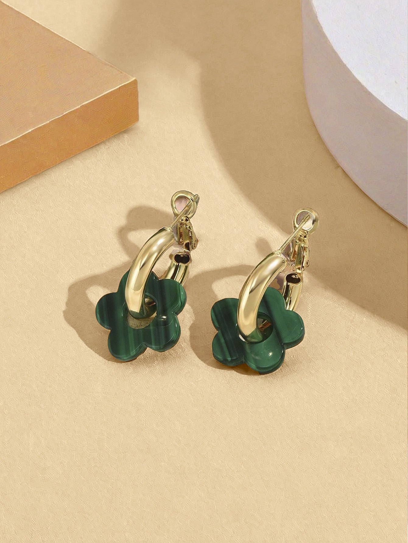 Women's Fashion Beautiful Flowers For Niche Design Colorful Rings