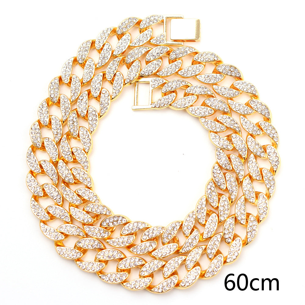 Men's Cuban Link Chain Hipster Accessories Hip Necklaces