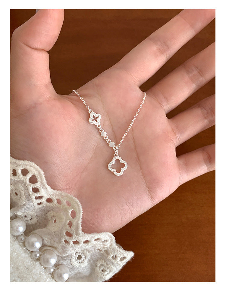 Women's Clover Fashion Temperament Commute Exquisite Small Necklace