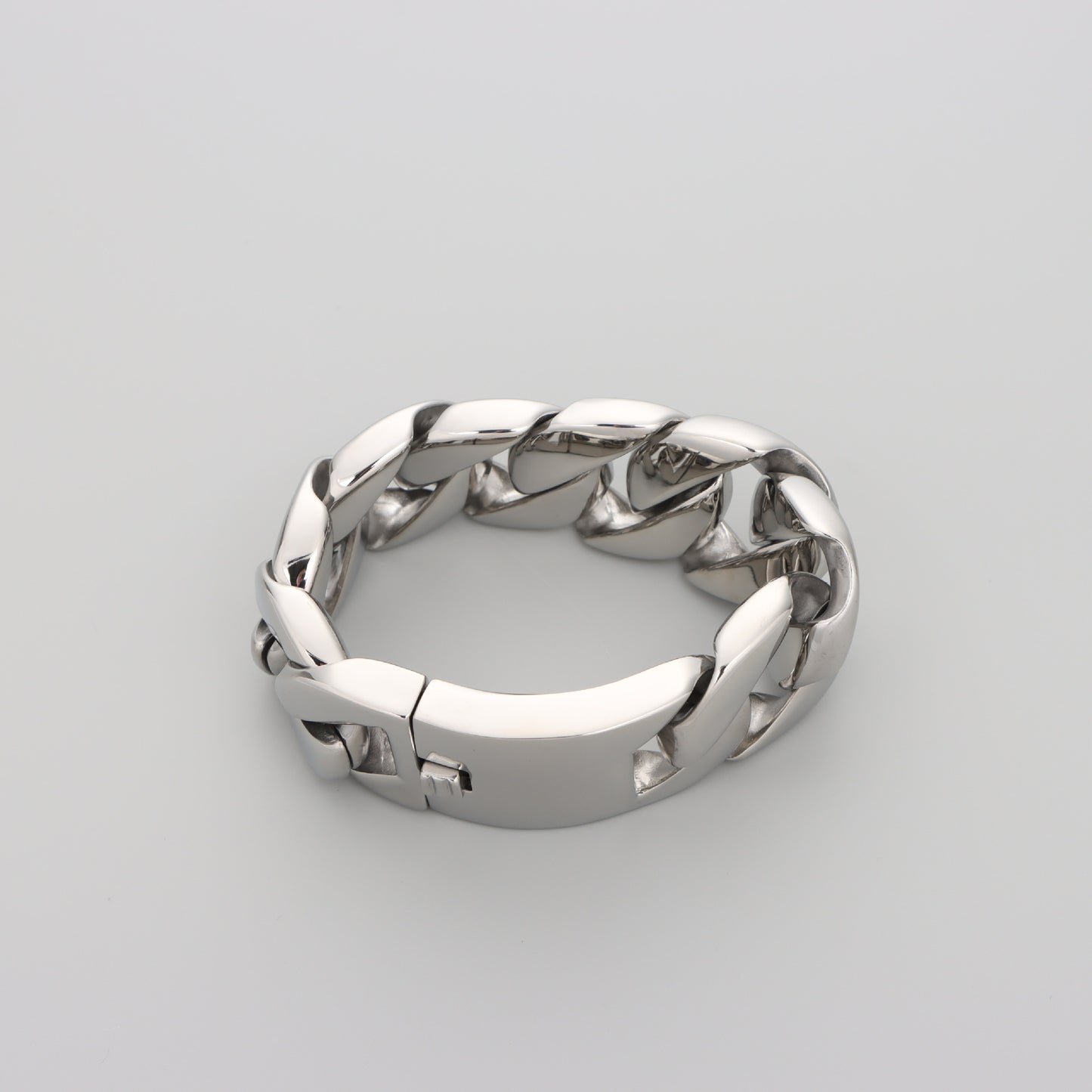 Men's Cuban Link Chain Titanium Steel Punk Bracelets