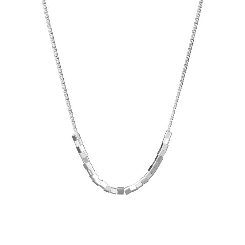 Colliers cadeaux d'anniversaire de Style froid de conception de Niche en argent sterling