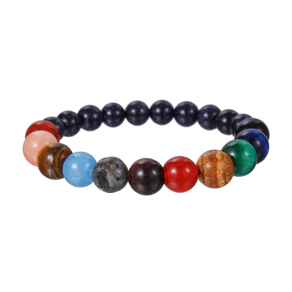 Eight Planets Blue San Starry Sky Bracelets