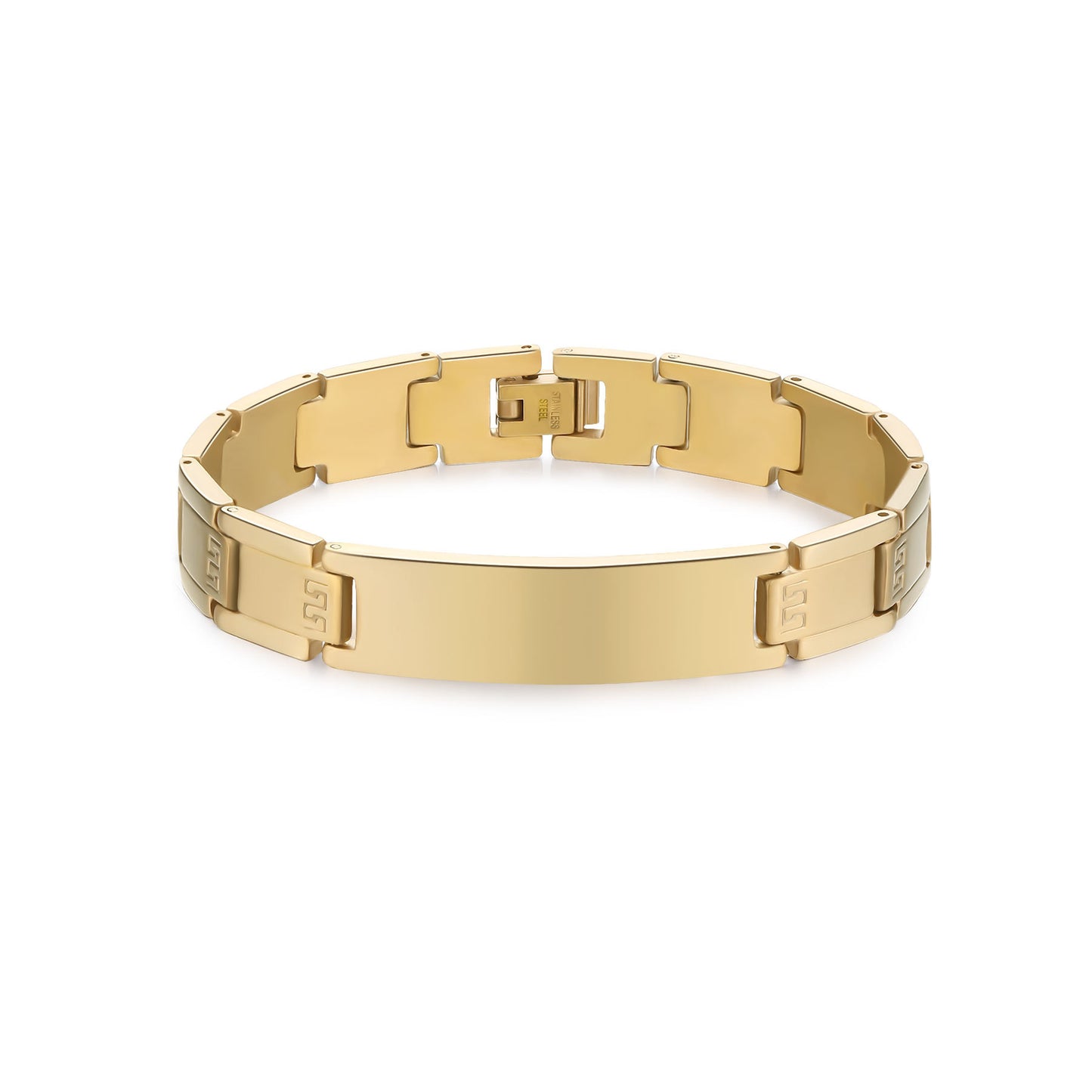 Strap Titanium Steel Personality Lettering Fashion Stainless Couple Watch Bracelet