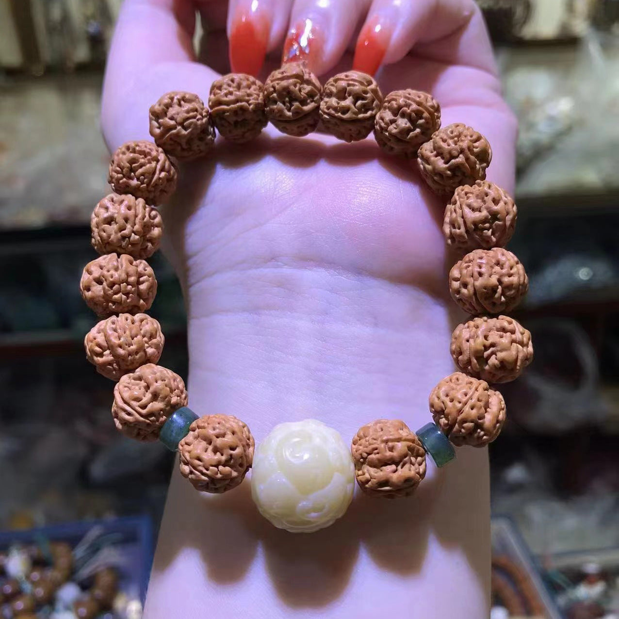 King Bodhi Seeds Cultural Artifact Prayer Beads Root Accessories Bracelets