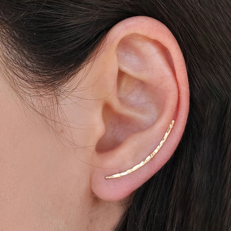 Cold Style Simple Personality Exquisite Cartilage Type Fashion Earrings
