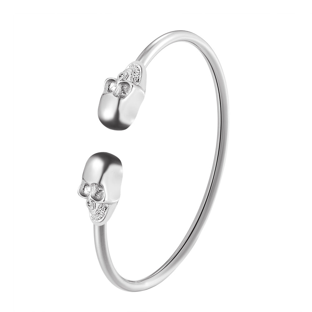 Retro Exaggerated Gothic Skull Female Personality Bracelet