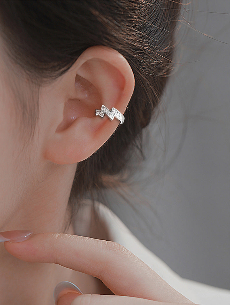 Starry Long Pearl Tassel Zircon Without Rings