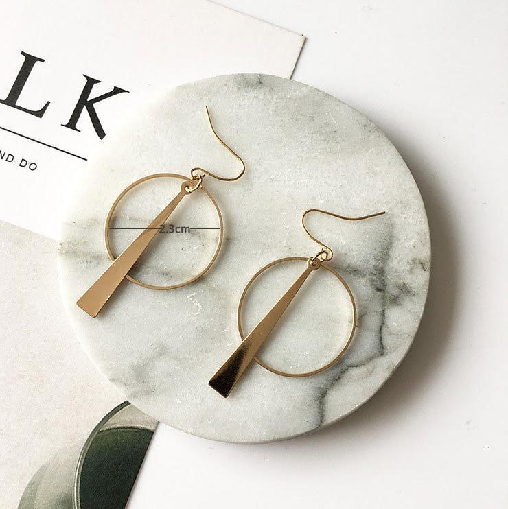 Simple Personalized Light Luxury Temperament Trendy Cold Earrings