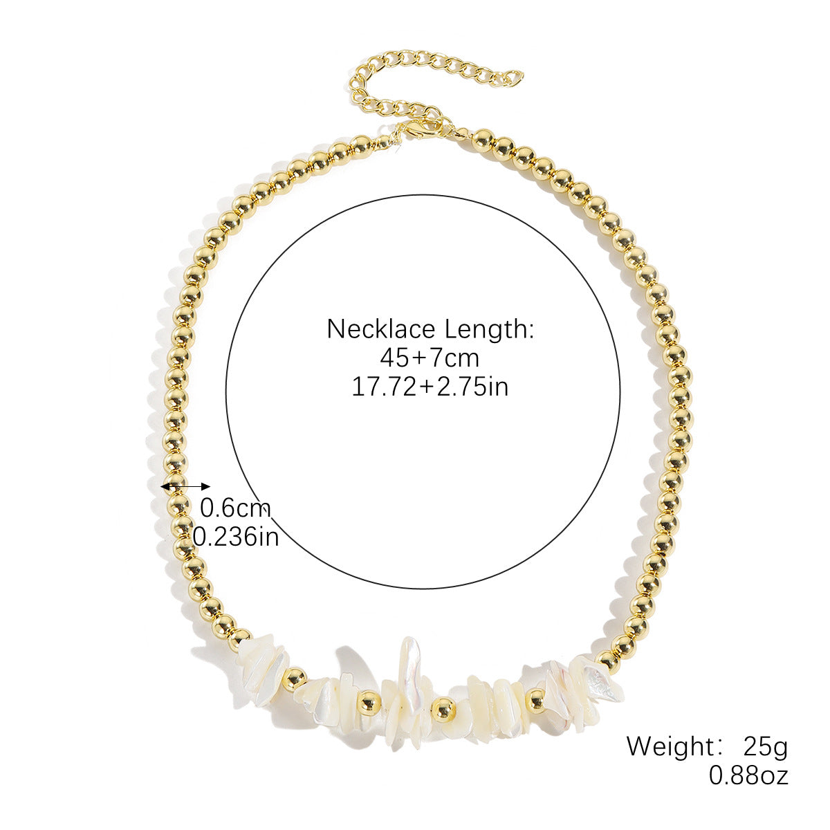 Beach Conch Shell Summer Pearl Starfish Necklace