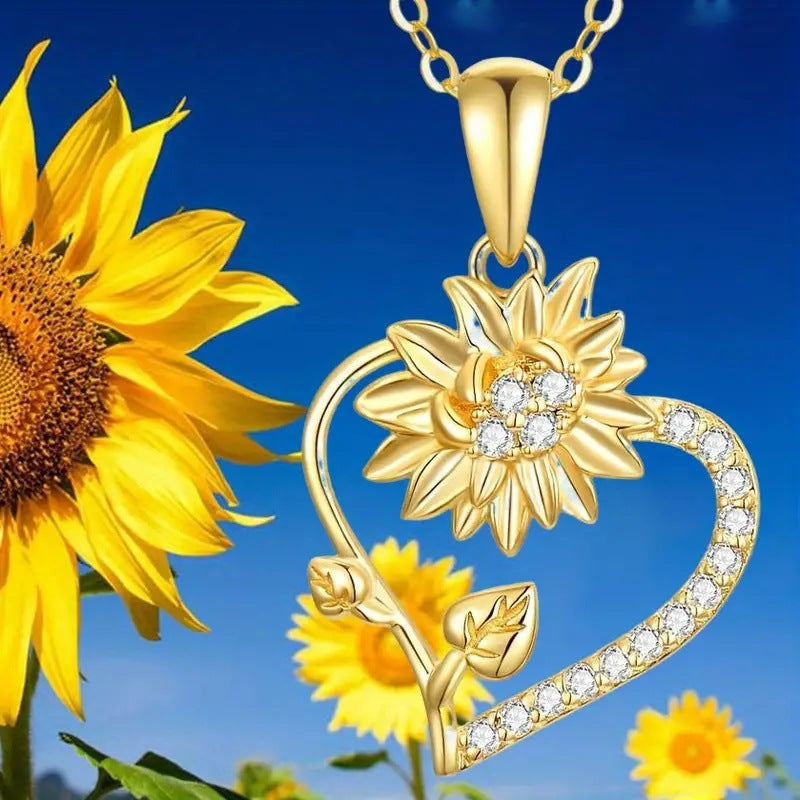 Dust Extract Exquisite Love Dolphin Bee Sunflower Fashion Jewelry Set