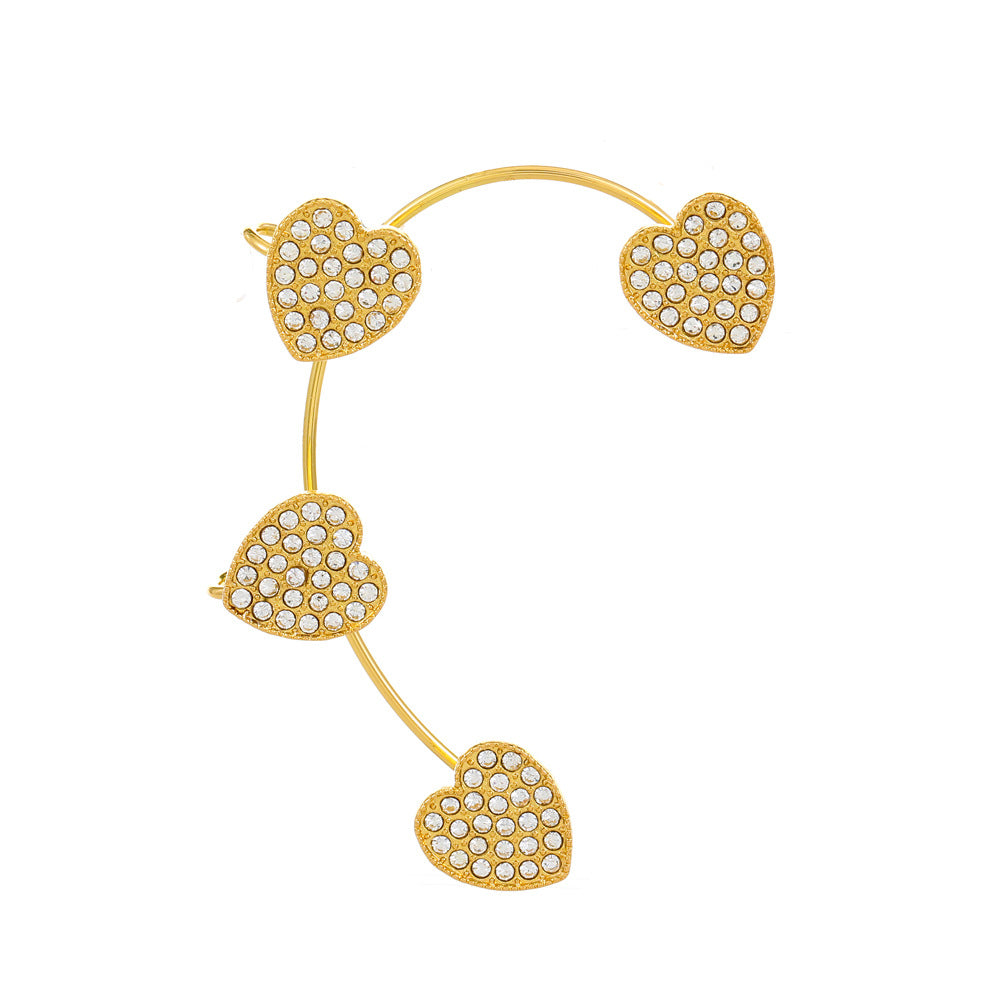 Women's Fairy Mori Style Diamond Butterfly Fashion Ear Clip