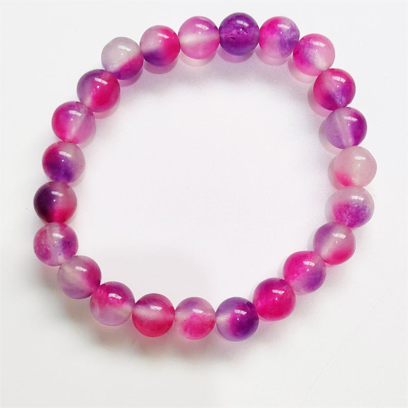 Live Broadcast Chalcedony Beaded Fashion Sweet Bracelets