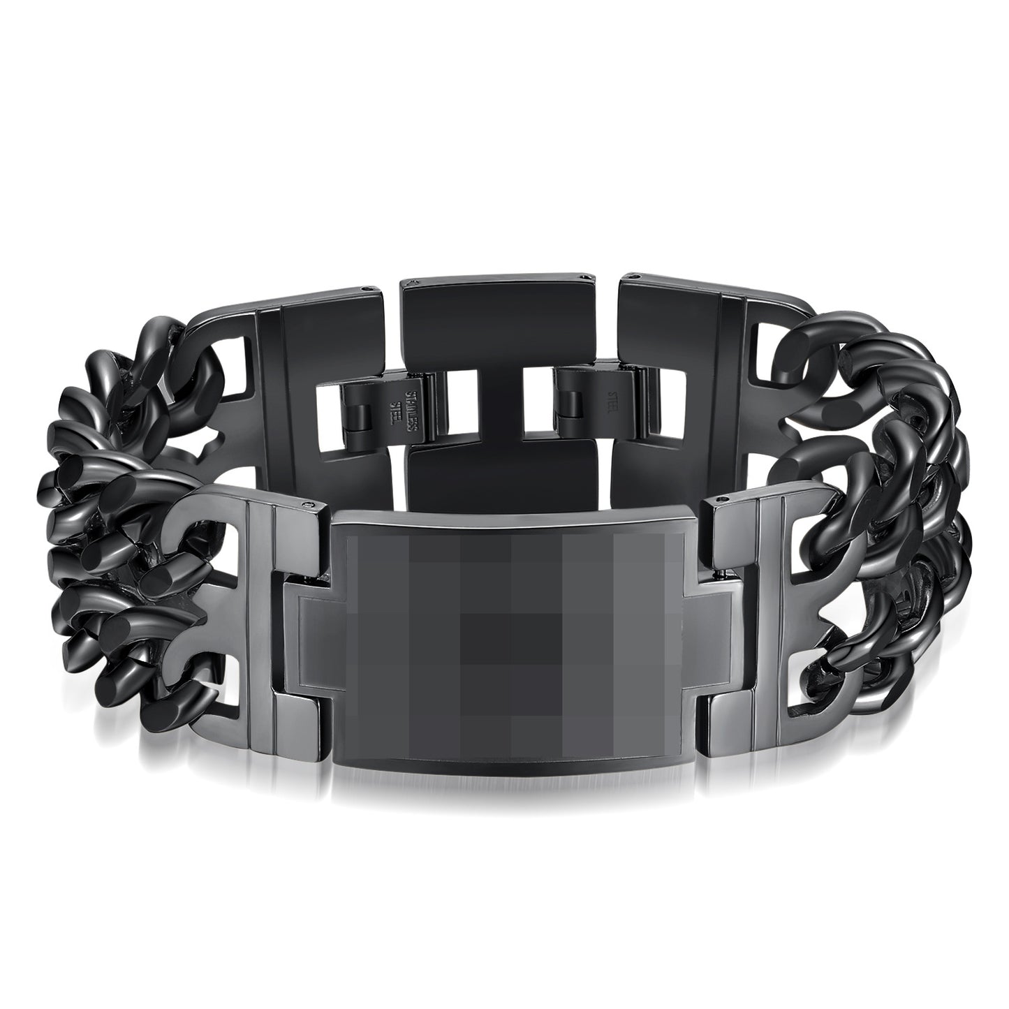 Men's Jewelry Classic Spanish Cross Titanium Steel Bracelets