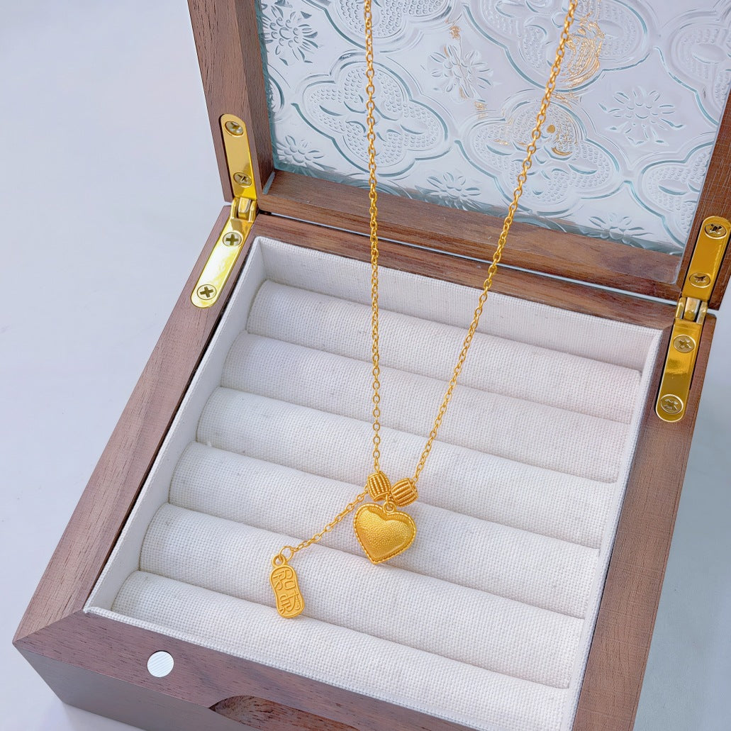 Ginkgo Leaf Variety Retro Affordable Luxury Fashion Design Necklace