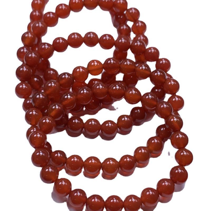 Cargo Red Agate Bright Chalcedony Scattered Bracelets