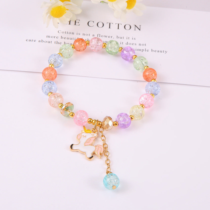 Bracelets Mori d'été simples et mignons pour enfants, Style féminin